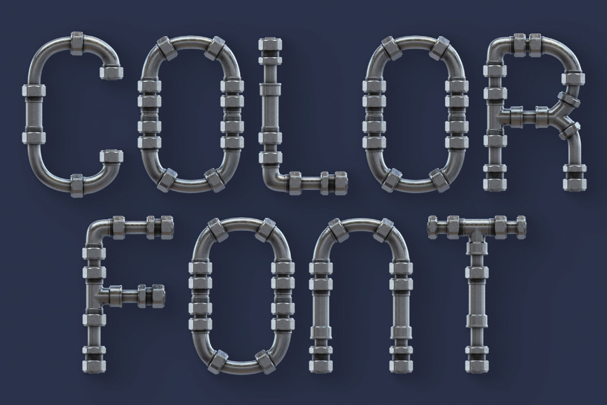Huge Color SVG Font Bundle – 100 Set, a Font by Deeezy (Photo 8 of 102)
