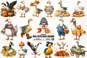 Silly Goose Fall Autumn Bundle, an Illustration by Pixels.Craft (Thumbnail 1 of 7)