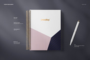 Coil Binding Planner Mockup Set, a Stationery Template by creatsy5 (Thumbnail 3 of 13)