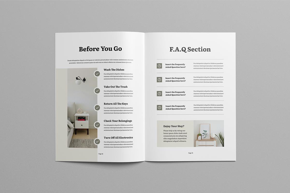 Welcome Guide Book Brochure, a Magazine Template by Leaflove (Photo 8 of 10)