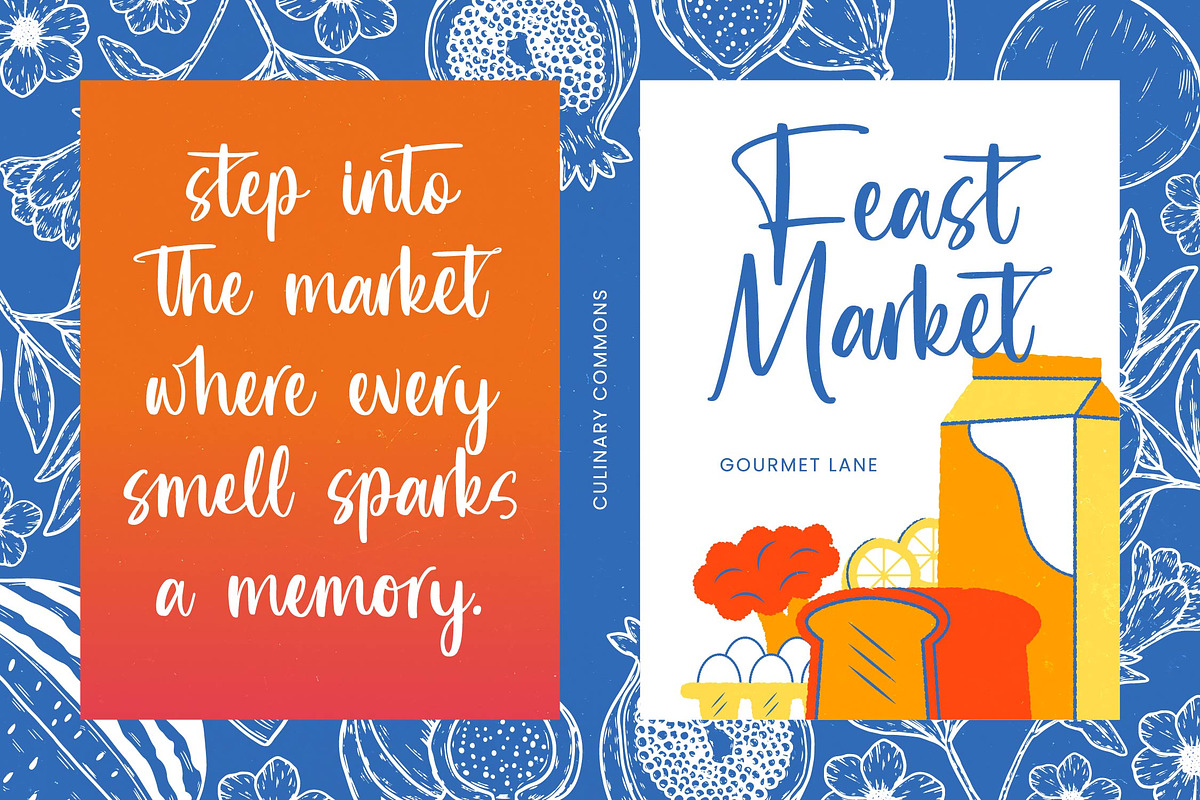 Delights Fruity Bold Brush Font, a Sans Serif Font by Letterena Studios Script (Photo 6 of 20)