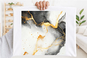 Luxury Gold White Marble Background, a Background Graphic by SVGArt (Thumbnail 5 of 5)