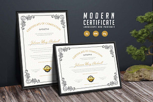 428. Modern Certificate Template