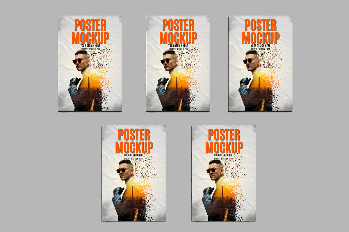 Poster Mockup, an Advertising Mockup by AnasStudio (Photo 5 of 5)