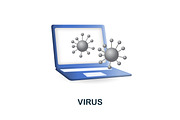 Cybercrime 3D Icons Set Bundle, an Object Graphic by Aimagenarium@gmail.com (Thumbnail 3 of 21)