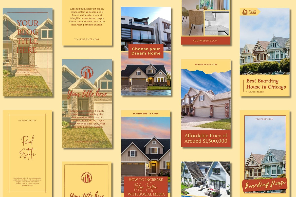 Real Estate Story Canva Templates, a Templates & Theme by BoontenStudio (Photo 5 of 8)