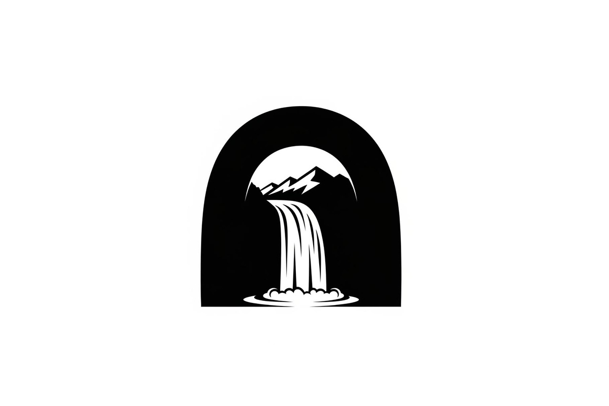 Waterfall Arch Landscape SVG Bundle, an Illustration by jahid234 (Photo 29 of 31)