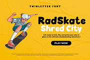 Adhosekle - Playful Display Font, a Handwritten Font by twinstd (Thumbnail 2 of 5)