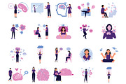 Mental Health Digital Illustrations, an Illustration by Vector Portal (Thumbnail 6 of 6)
