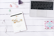 Crystal Desktop Mockups 2, an iPad Mockup by SunnyTangerine Stock (Thumbnail 5 of 5)