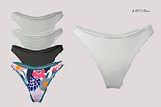 Mockups of women's underwear., a Bottom Mockup by Irena Matiash shop (Thumbnail 5 of 6)