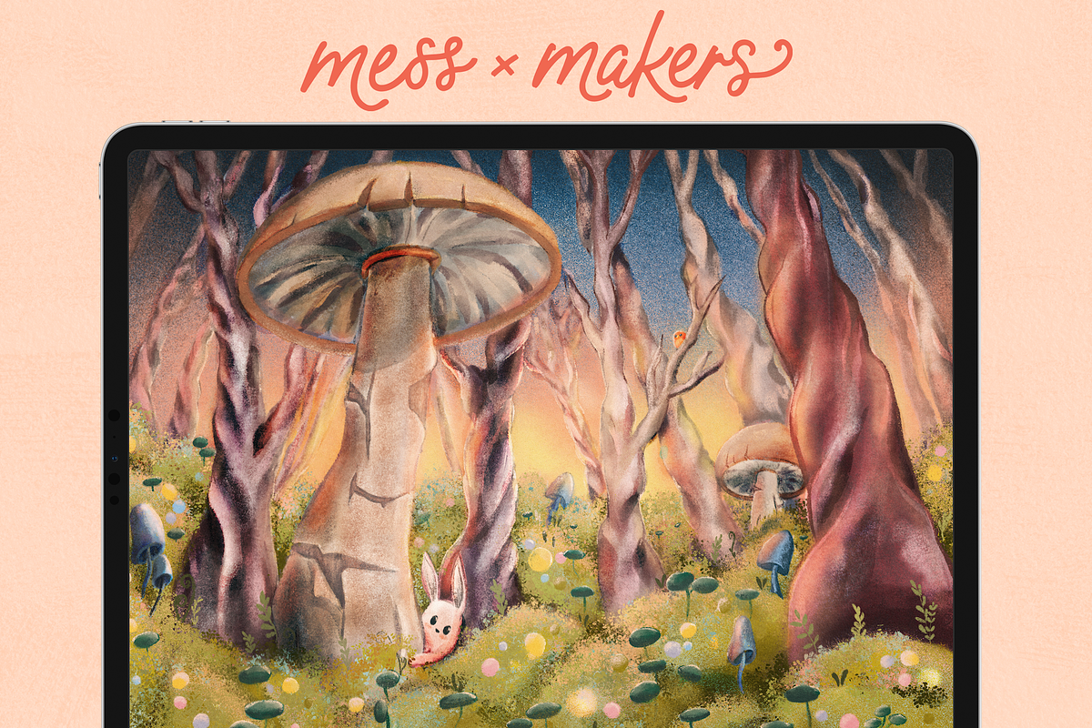 Mess Makers: Mixed Media Brushes, a Brush Add-On by Wooly Pronto (Photo 11 of 11)
