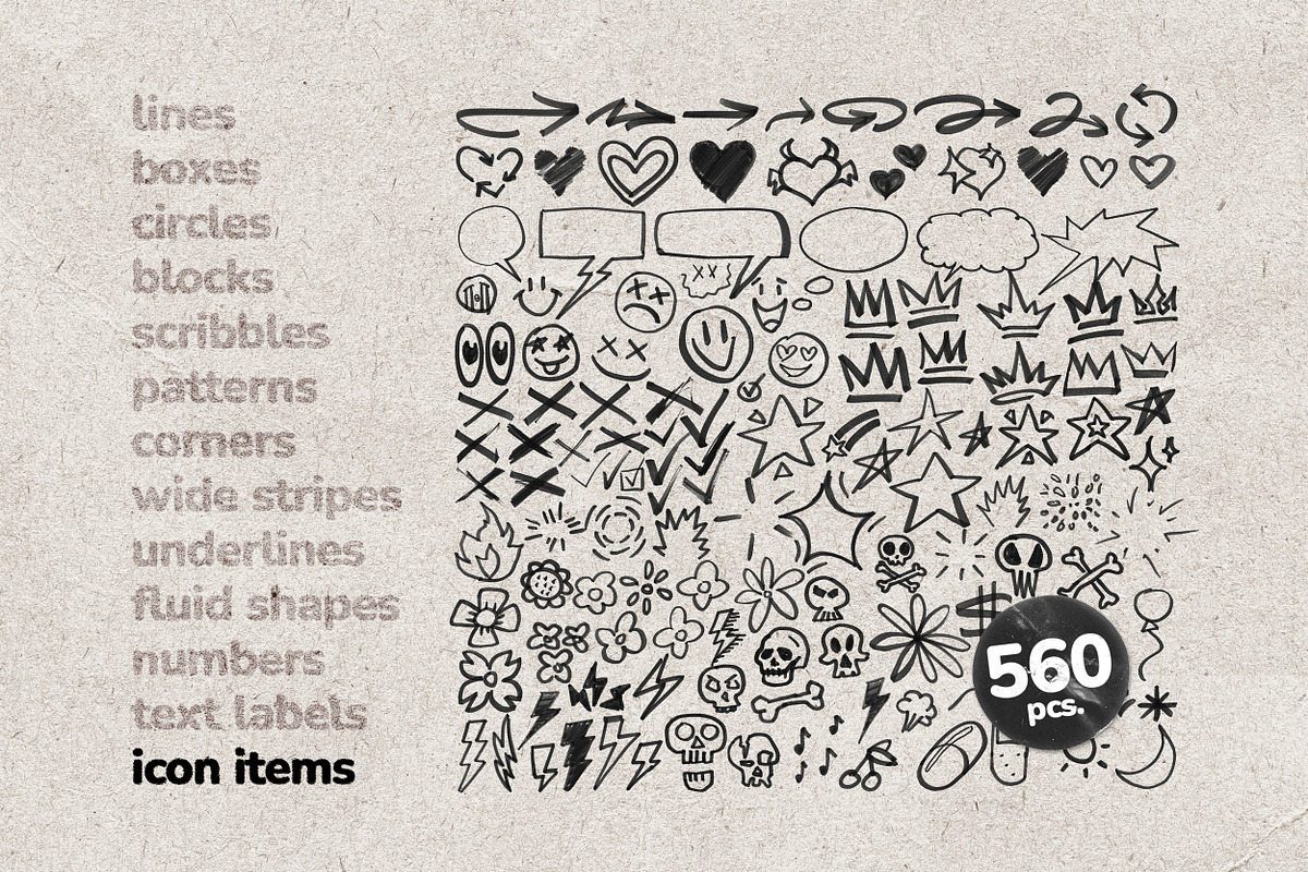 MARKER ELEMENTS, an Object Graphic by BORT GRAPHIC (Photo 17 of 17)