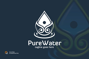 Pure Water - Logo Template