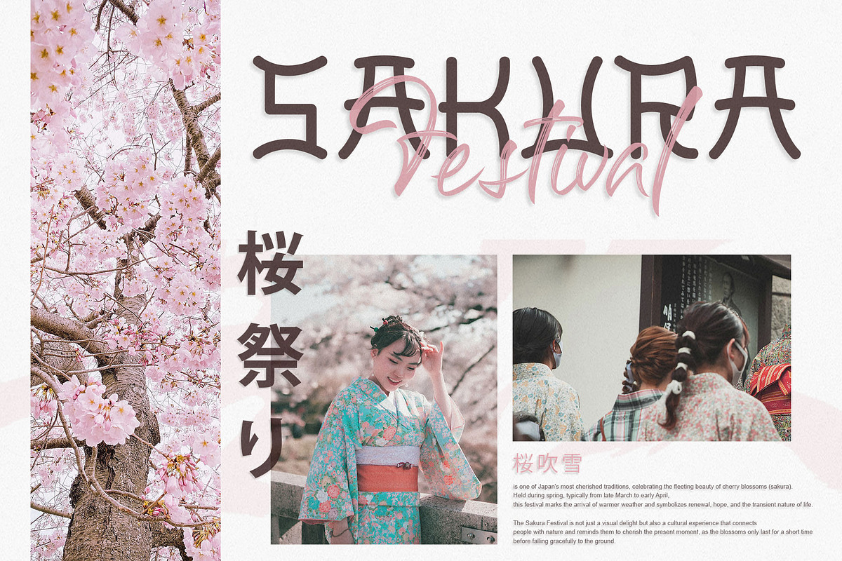 HANAMI – Elegant Japanese Font, a Symbol Font by MEANDSTUDIO (Photo 6 of 9)