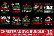 Funny Christmas SVG Bundle, an Object Graphic by FunnySVGCrafts (Thumbnail 1 of 11)