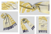 Woolen Scarf Mockups, an Apparel Mockup by GfxFoundry (Thumbnail 2 of 7)