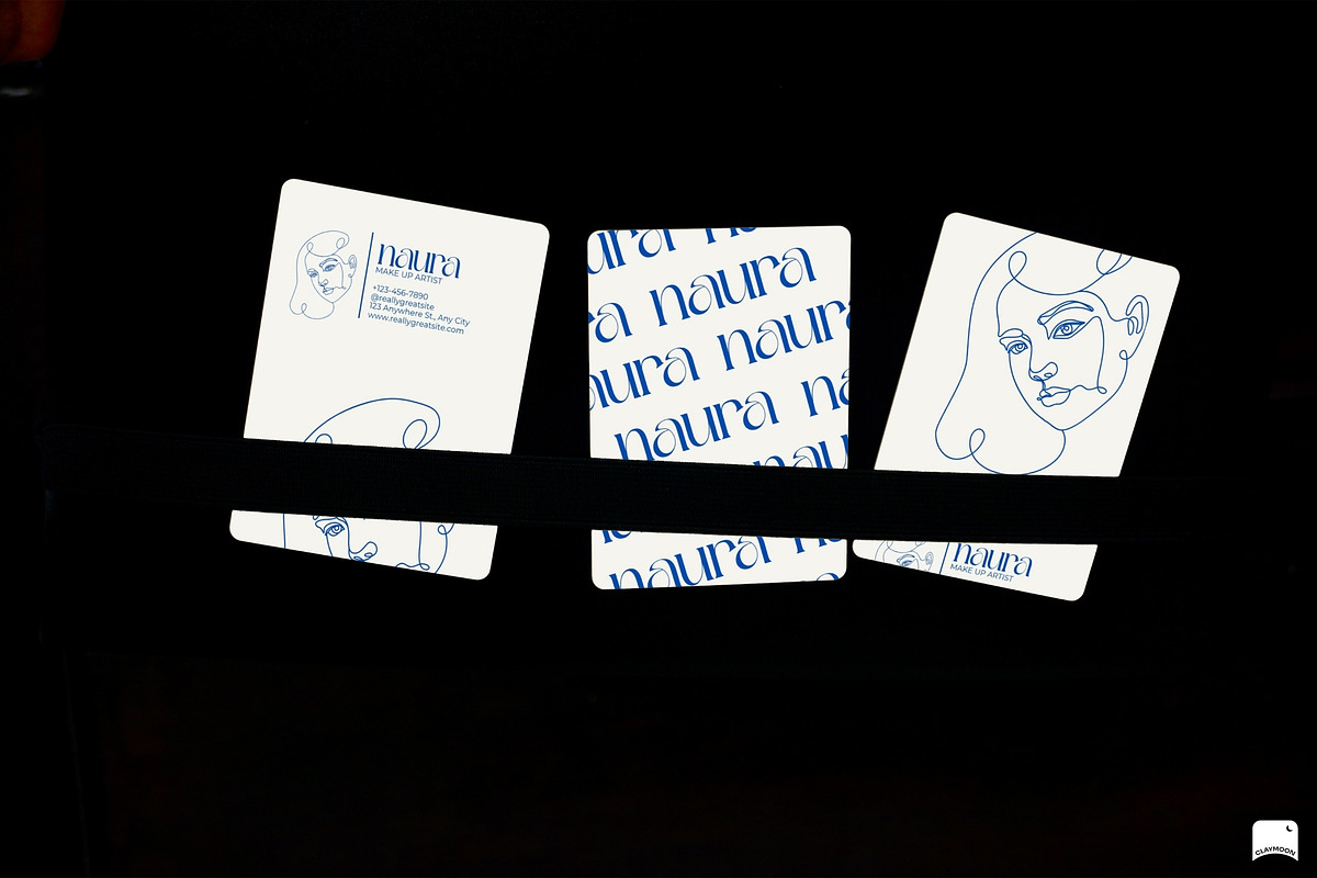 Business Card Mockup, a Product Mockup by Claymoon Lab (Photo 3 of 5)