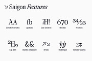 Saigon - Editorial Serif Typeface, a Serif Font by The Paper Town (Thumbnail 13 of 16)