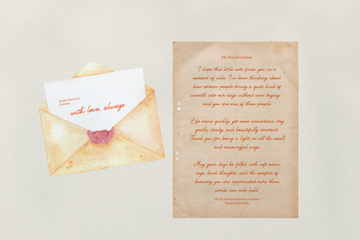 Comfort Harthen | Handwritten Script, a Handwritten Font by gracetype_studio (Photo 7 of 12)