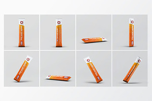 Stick Sachet Mock-Up, a Product Mockup by DesignRushMarket