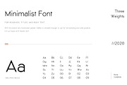 Halifax -UPDATE! | A Minimalist Sans, a Sans Serif Font by Jen Wagner Co (Thumbnail 3 of 17)