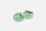 Sticker Mockup, a Product Mockup by Indah (Thumbnail 4 of 6)
