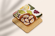 Mediterranean food cards set, a Food Illustration by Good Studio (Thumbnail 9 of 9)