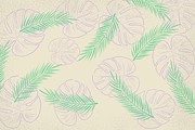 Procreate Tropical Leaves Brush Kit, a Brush Add-On by YokoBlue (Thumbnail 3 of 7)
