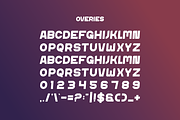 Overies - Modern Sans Font, a Sans Serif Font by Iqsiart Studio (Thumbnail 4 of 7)