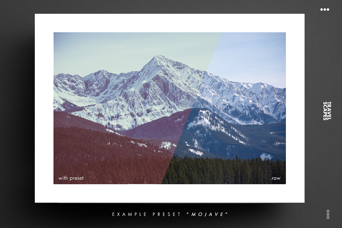 TRAVEL SCAPES | LR Landscape Looks preview 5
