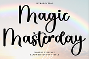 Magic Masterday, a Handwritten Font by InermediaSTUDIO (Thumbnail 1 of 8)
