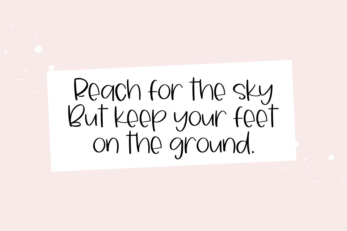 Sky Light | Quirky Handwritten Font preview 3