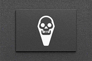 Skull Coffin Icon Vector, a Seasonal Illustration by Vectorium Studio (Thumbnail 4 of 4)