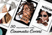 50 Cinematic Cover Overlay Clip mask, a Graphic by 3Motional (Thumbnail 1 of 13)