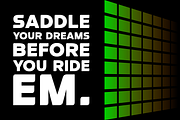 Equines Display Bold-Italic Pack, a Sans Serif Font by Attractype (Thumbnail 4 of 6)