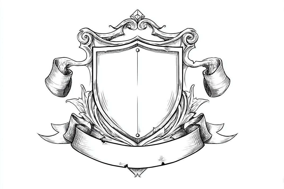 Vintage Royal Coat of Arms Emblem, a Graphic by hafijul (Photo 3 of 11)