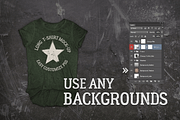 Long T-shirt MockUp, a Shirt Mockup by kulturrrno (Thumbnail 4 of 4)