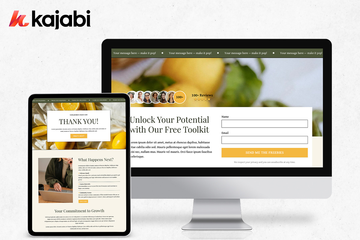 Kajabi Funnel Page Bundle preview 5