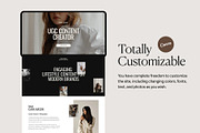 UGC Creator Website Template Canva, a Websites & App Template by The Soft Voice (Thumbnail 4 of 7)