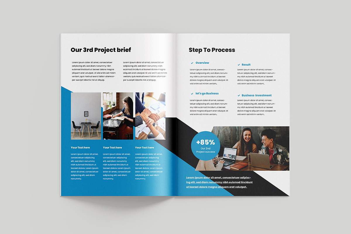 Case Study Booklet Template, a Brochure Template by afsar.hossain (Photo 6 of 7)