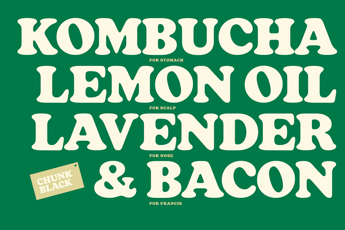 Chunk Black Retro Serif, a Serif Font by Fenotype (Photo 7 of 17)