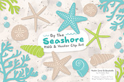 Fresh Vector Seashells, an Illustration by Amanda Ilkov (Thumbnail 1 of 5)