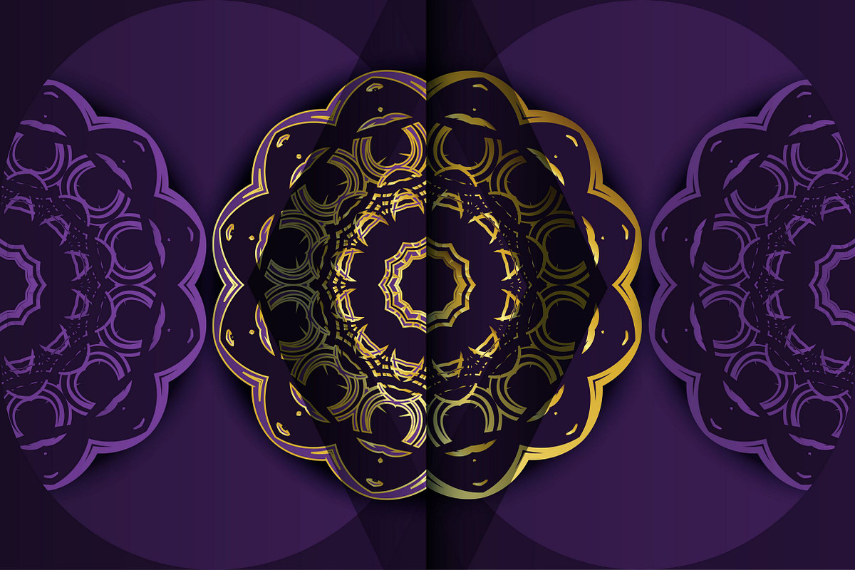 Mandala Circular Pattern Vector Pack, a Background Graphic by NJ Himel (Photo 38 of 95)