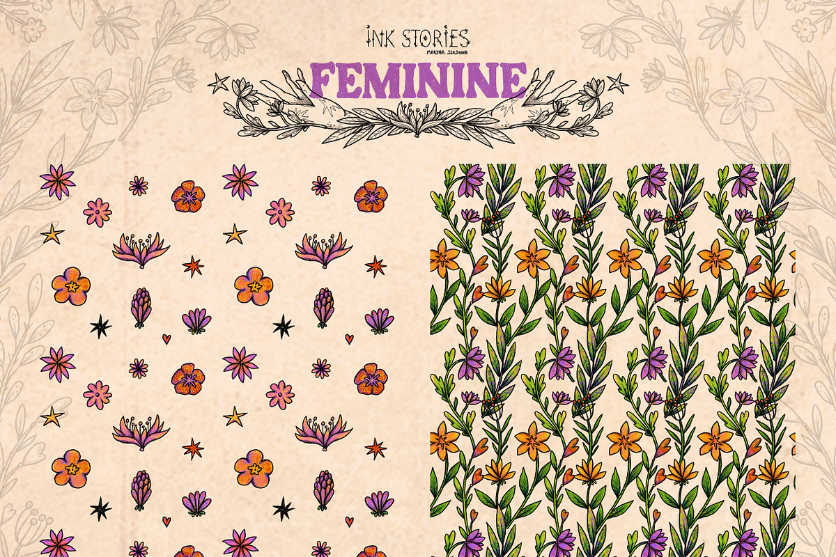 Feminine. Female Reproductive System, a Healthcare Illustration by Ink Stories (Photo 7 of 17)
