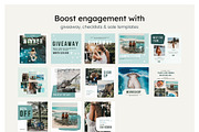 Coast Instagram Feed Canva Templates, a Social Media Template by Cultive Creative (Thumbnail 9 of 12)