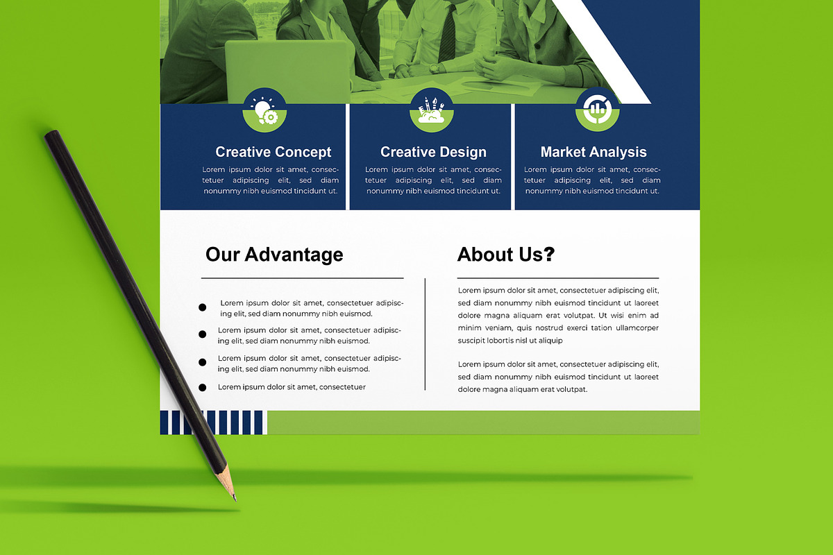 Marketing Flyer Design Template, a Flyer Template by MightyDesign (Photo 5 of 8)