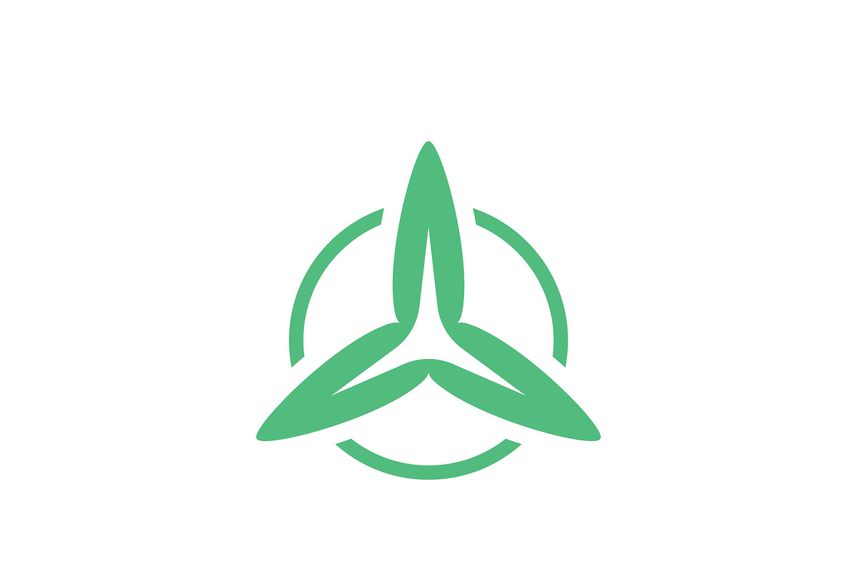 Turbine logo designs Wind Power, a Graphic by T.Vooka (Photo 1 of 3)