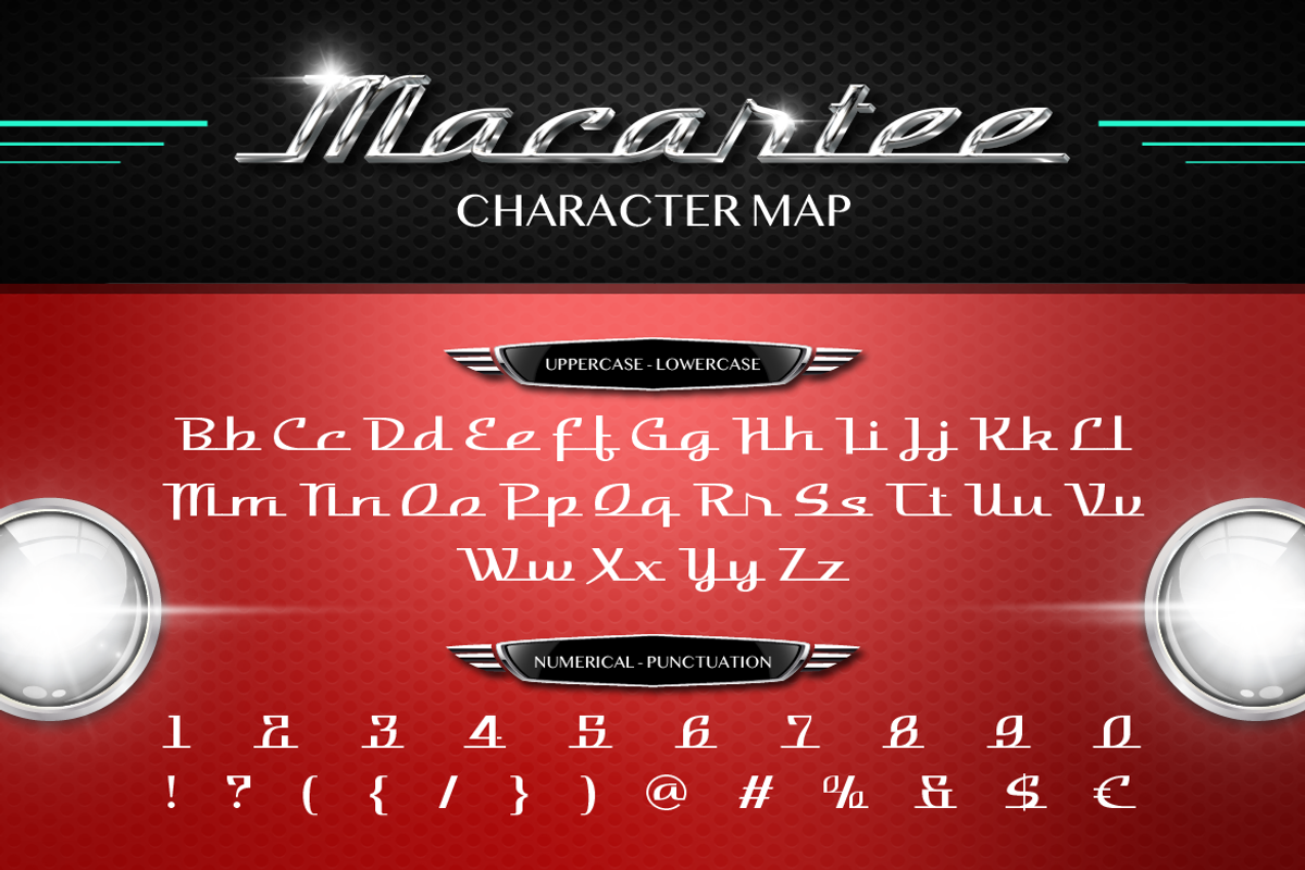 Macartee, a Script Font by Burntilldead (Photo 2 of 12)
