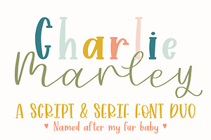 Charlie Marley Script Serif Duo